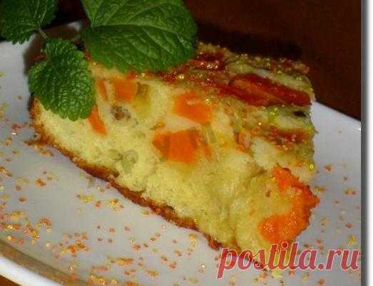 Шарлотка с тыквой