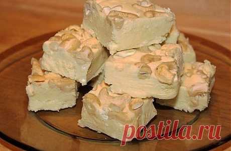 Десерт "Бурфи" с кешью..