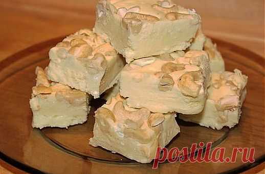 Десерт "Бурфи" с кешью..