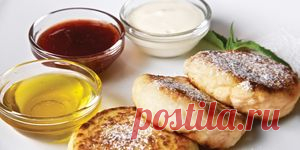 Сырники с абрикосовым пюре : Десерты : Кулинария : Subscribe.Ru