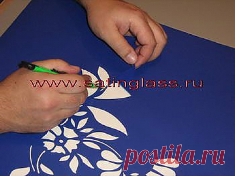Химическое матирование стекла. Паста для матирования стекла Satinglass.