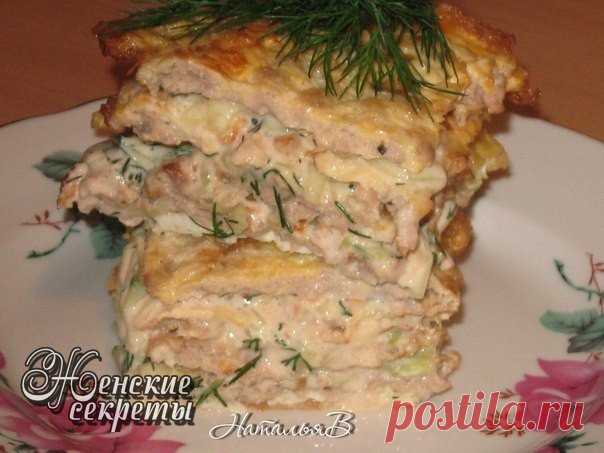 Яично-мясной тортик - вкус шавермы