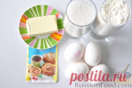 Рецепт: Бисквит на сковороде на RussianFood.com
