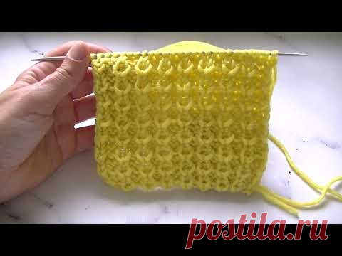 ОРИГИНАЛЬНЫЙ РЕЛЬЕФНЫЙ УЗОР ДЛЯ СВИТЕРОВ, ДЖЕМПЕРОВ, КАРДИГАНОВ, ШАПОЧЕК...