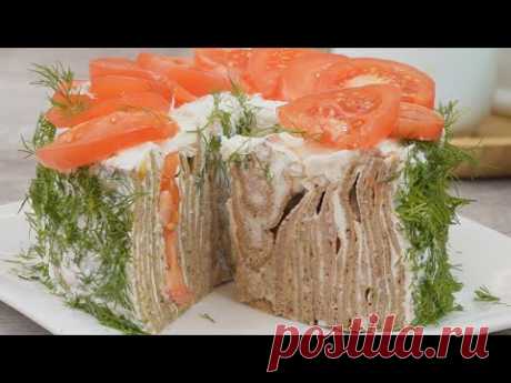 Ему нет равных! Самый потрясающий закусочный нежный торт на НОВЫЙ ГОД!