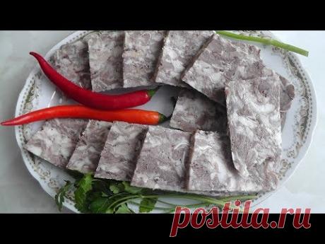 Зельц из свиной головы (Сальтисон) - Правильный рецепт