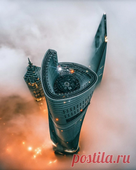 Небоскрёбы Шанхая ...