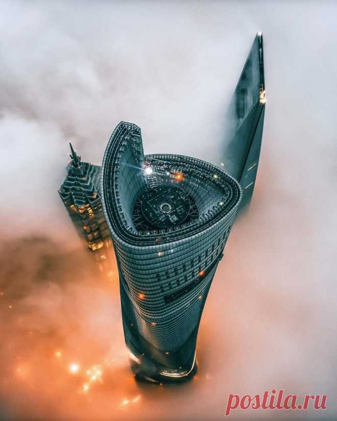 Небоскрёбы Шанхая ...