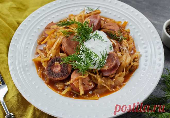Рецепт бигуса со шпикачками Рецепт бигуса со шпикачками - новости на СТС