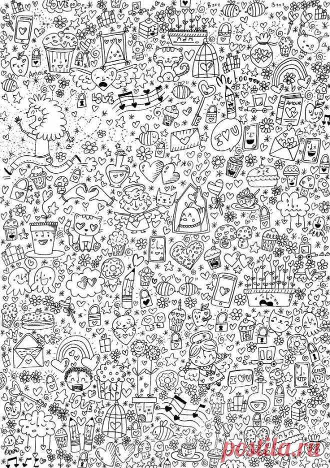 бесплатно в стиле дудлинг рисунки Посмотрите запись, чтобы узнать подробности.