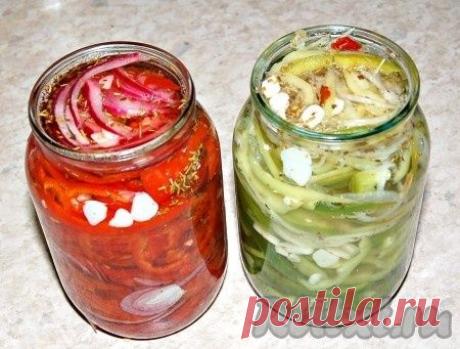 пикантный маринованный болгарский перец - невероятно вкусно и красиво