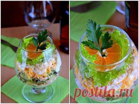 Праздничный салат &quot;Романтик&quot;.