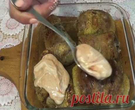 Рулетики из куриной шкурки