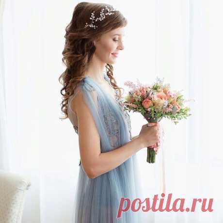 Невеста Аня с веночком #olgadelice ))) #olgadelice_bride