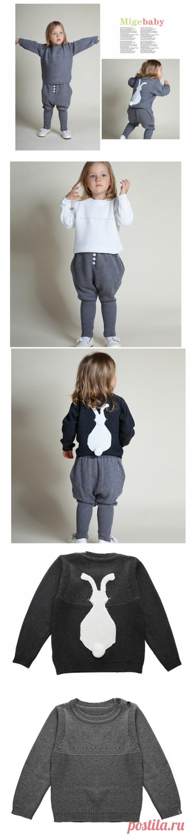 2016 новых детских хлопковые костюмы мило кролики шаблон костюмы , вышитые шаровары костюм и свитер размер 80 120 см высокое качество купить на AliExpress