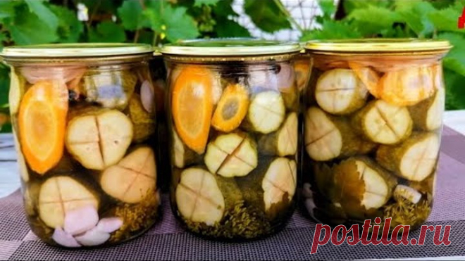 Знаменитые огурцы по-еврейски на зиму! Вся наша улица готовит по этому рецепту!