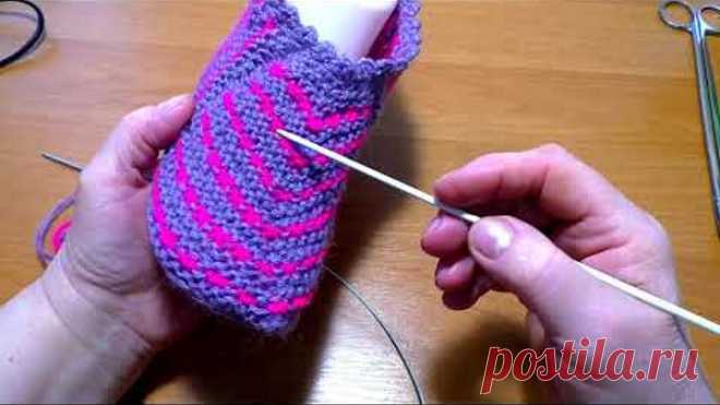 СЛЕДОЧКИ на 2 спицах