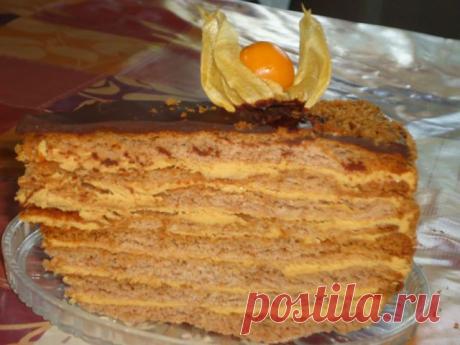 Самые вкусные рецепты: МЕДОВИК С КРЕМОМ "ЗОЛОТОЙ КЛЮЧИК"