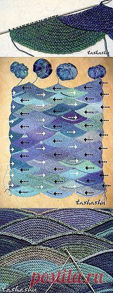 Пальто"Чешуя змеи".