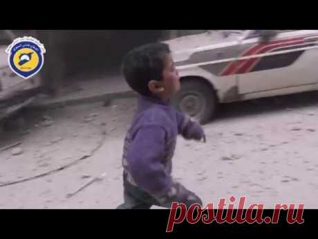 بدي ماما !! يا ماما وينك ! دموع و صراخ و أهات أطفال دوما اليوم 2015.12.13 HD
