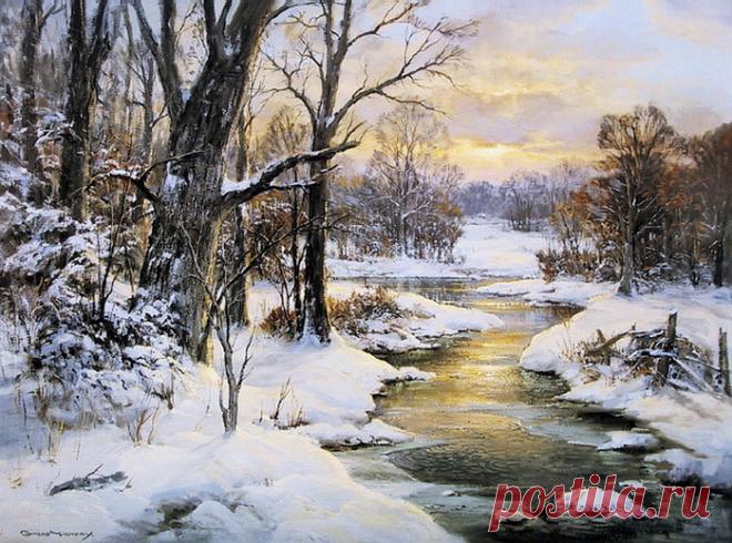 Американский художник Чарльз Викери (Charles Vickery 1913–1998)