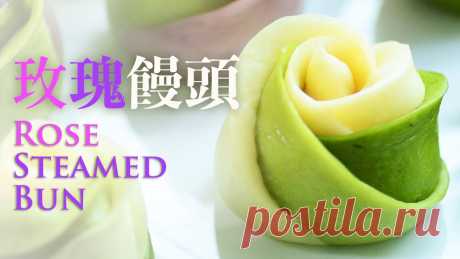 Matcha Steamed Bun Recipe - Tangzhong Method Homemade #ASMR #SteamedBuns #RoseBunsFull Recipe, pls visit: https://www.beanpanda.com/138036🎈If you need English translation, turn on captions setting, tap &quot;CC&quot;I nor...