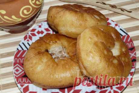 Беляши с мясом.