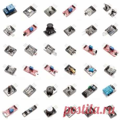37 In 1 Sensor Module Board Set Kit For Arduino - US$29.99