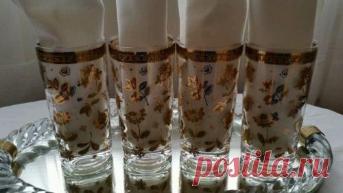 Culver Chantilly 22 Carat Gold No Wear to The Gold Signed Mid Century | eBay