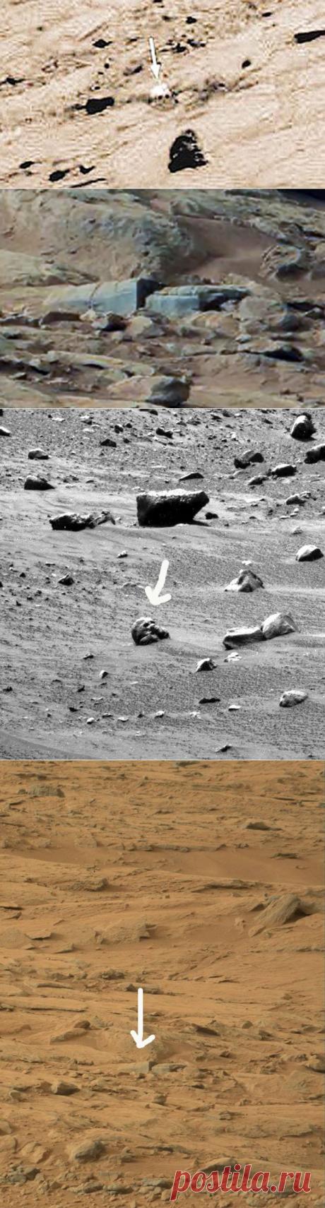 Робот &quot;Любопытство&quot;, похоже, заехал на марсианское кладбище // KP.RU
