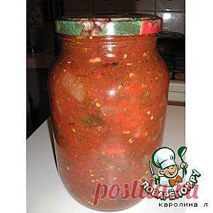 Баклажаны в томате - кулинарный рецепт