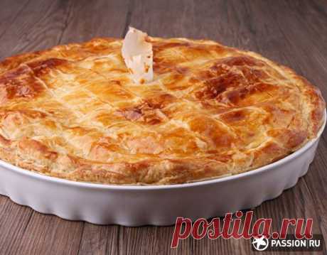 Пирог из слоеного теста с курицей и грибами | Пироги с грибами: вкусные рецепты