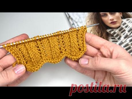 Лицевая гладь не завернется!! Красивый наборный край изделия! КАЙМА ДЛЯ ПЛЕДА