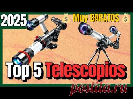 🔥 Los 5 mejores TELESCOPIOS BARATOS de Aliexpress [2025] Profesionales, Astronómicos, Ver Planetas