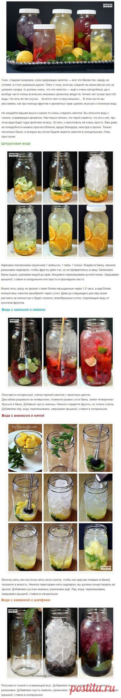 Фруктовая вода | Хитрости Жизни