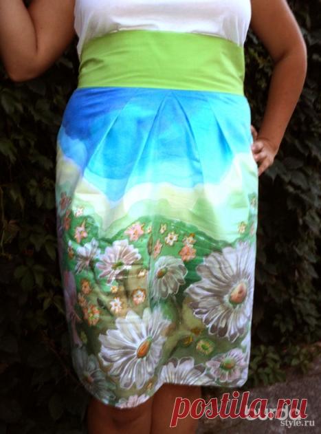 Техника "холодный батик" / Мастер-классы / Burdastyle