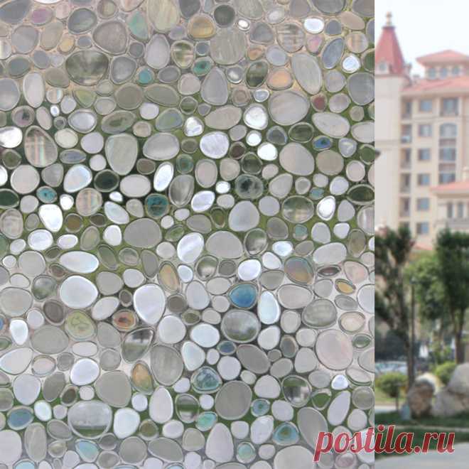 60 см x 200 см Окна конфиденциальности Плёнки, Премиум без клея 3D статический цепляются Кухня Стекло окна Стикеры самоклеющиеся Домашний Декор 13 купить на AliExpress