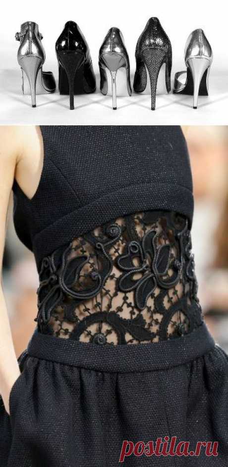 Шанель: весна 2014, детали | ШПИЛЬКИ