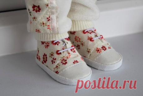 МК и выкройки. Шьем обувь для кукол | all Dolls