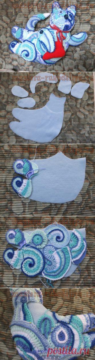 Мастера рукоделия - рукоделие для дома. Бесплатные мастер-классы, фото и видео уроки - Мастер-класс по вязанию крючком: Тильдо-кот фриформ