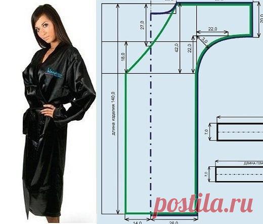 КРАСИВОЕ И СТИЛЬНОЕ КИМОНО ШЬЕМ САМИ