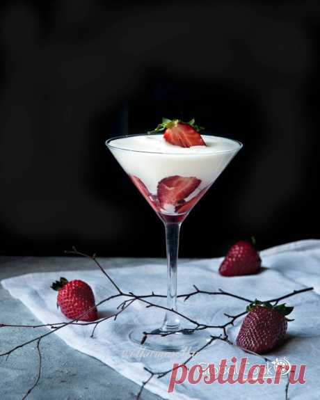 Силлабаб (Syllabub) с клубникой и шампанским – Рецепт пошагово с фото