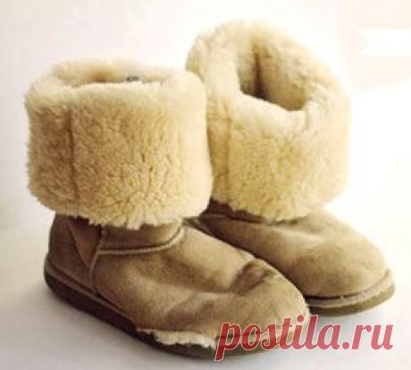 Как отреставрировать угги. Мастер-класс