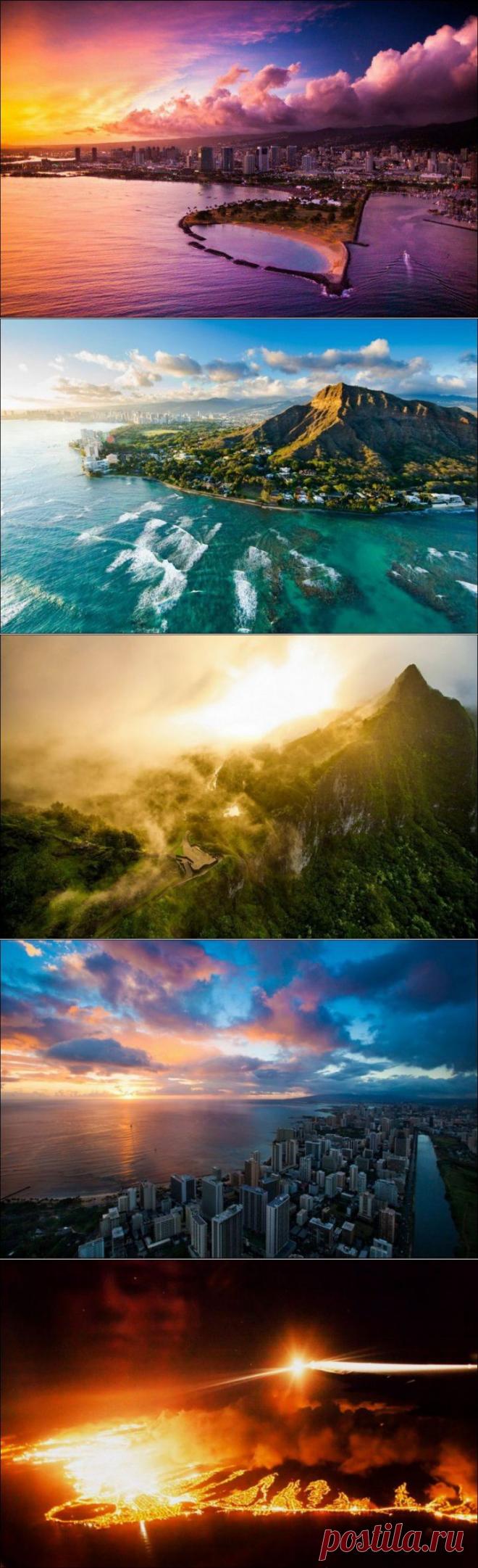 (+1) тема - Гавайские острова с высоты птичьего полёта | Среда обитания