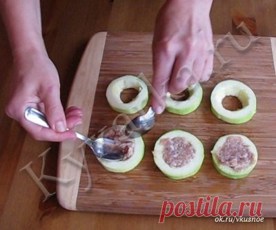 Кабачки с мясом в кляре / Западло