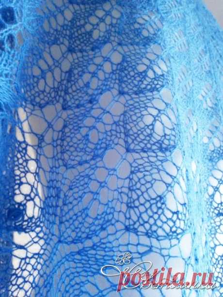 Третий этап совместного вязания Эоловой шали/ aeolian shawl, дизайнер Elizabeth Freeman. - запись пользователя Светлинка (Светлинка) в сообществе Вязание спицами в категории Игра &quot;Авантюра&quot; спицами