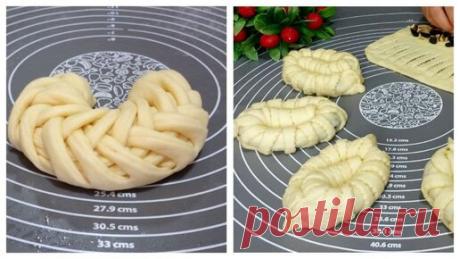 MAZZALI OSHXONA | Гениально и Просто!Супер Красивая Формовка Вы Согласны! Как Красиво Приготовить Булочки!Mazzali