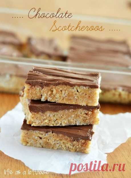Chocolate Scotcheroos