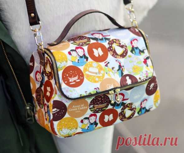 Cute Zipper Bag Tutorial. Сумочка на молнии ~