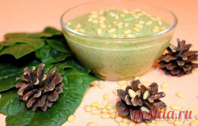 Шпинатный соус. Добавит вкуса многим блюдам